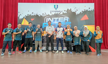 Setinggi-tinggi Tahniah diucapkan kepada Pasukan Ping Pong Fakulti Teknologi Kejuruteraan Awam UMPSA yang telah memenangi Pingat Emas dalam Kejohanan Sukan Staf Antara Jabatan (INTER-PTJ) 2025 pada 28 Julai 2025